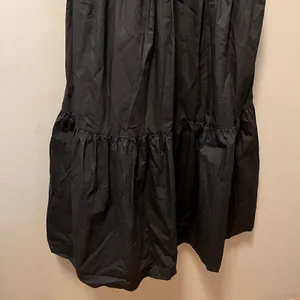 Pomander Place Tuckernuck‎ Black Tiered Ruffle Jo Dress Size XS Black thumbnail 3