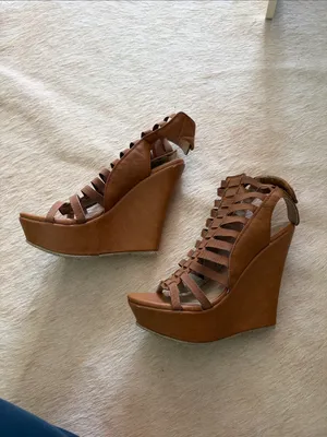 Delicacy Brown Strappy High Heel Sandals - Women thumbnail 4