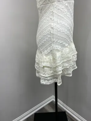 Cream Lace Dress thumbnail 10
