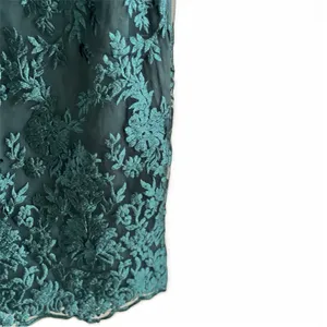 Lulus What a Knockout Forest Green Embroidered Strapless Dress thumbnail 10