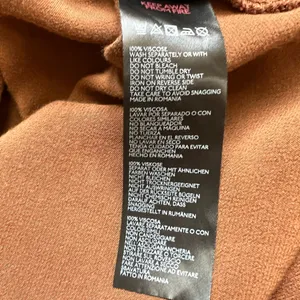 By Anthropologie Women’s Long Bell Sleeve Cowl Neck Satin Brown Mini Dress XS thumbnail 8