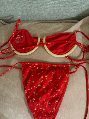 PacSun Red Bikini Set thumbnail 2