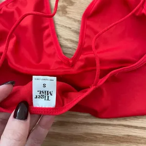 Tiger mist red bralette thumbnail 3
