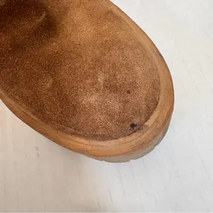 Dolce Vita Tan Suede Leather Platform Castor Ankle Boots Women’s 6.5 Chukka thumbnail 8