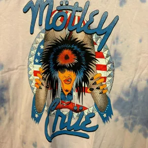 Motley Crue Girls Girls Girls Animated Heavy Metal Tie Dye XL thumbnail 2
