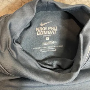 Nike Pro Dri-Fit Womens Long Sleeve Compression Shirt Gray NWT | Activewear‎ thumbnail 6
