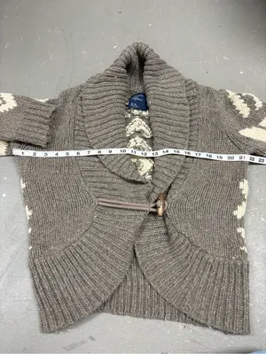American Eagle Outfitters Y2K Gray Nordic Grandmacore Womens XL thumbnail 4