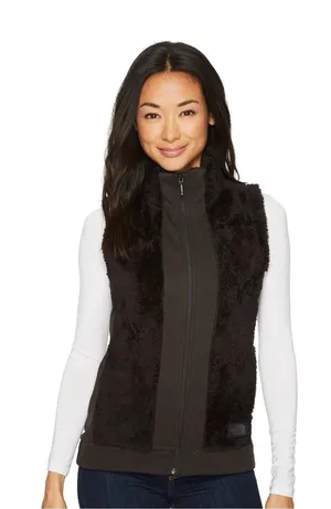 The North Face Women’s Jacket Furry Fleece Vest Full Zip Soft Black XLarge thumbnail 1
