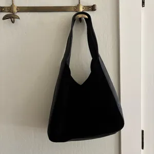Apatchy London the Henry black leather and suede hobo bag thumbnail 3