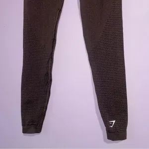 Gymshark Compression Leggings Womens Size XS Red Athleisure Gym Outdoor thumbnail 6