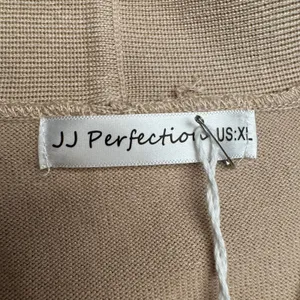 JJ Perfection Beige Open Front Cardigan Sweater Women's Size XL‎ thumbnail 3