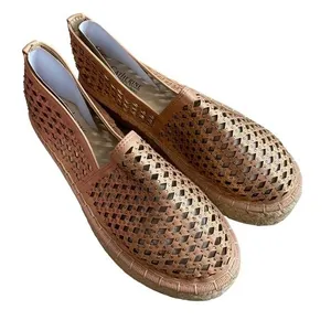 Catherine Malandrino Size 6 Melchior Espadrille‎ Slip On Loafers Rose Gold NWT thumbnail 1