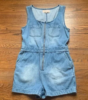 Denim Romper XS thumbnail 1