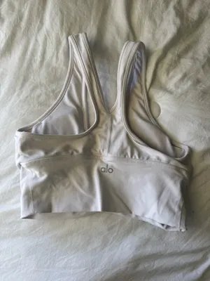 Alo Wild Thing Bra White thumbnail 4