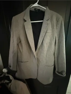 Express Women's Gray Blazer Jacket thumbnail 1