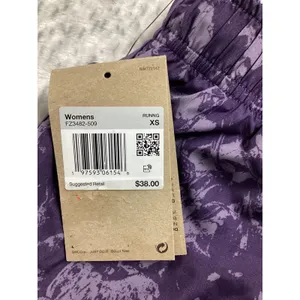 Nike Womens‎ Dri-FIT Running Shorts Purple Abstract Print FZ3482-509 XS NEW thumbnail 6