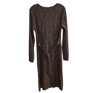 Old Navy Women's Leopard Print Long Sleeve Dress Size‎ L thumbnail 2