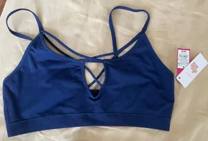 Xhilaration Bralette Navy Blue thumbnail 1