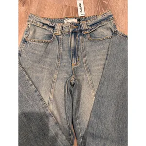 Garage Denim Ample‎ Baggy Cargo Jeans Light Wash Size 3 26 Grunge Streetwear thumbnail 3