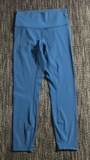Lululemon Wunder Under Legging High Rise Tight 25" Luxtreme Deep Marine Size 6 thumbnail 1