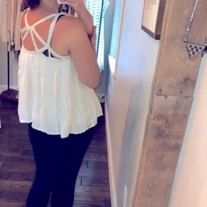 Anthropologie Vanessa Virginia size 8 ivory top thumbnail 3