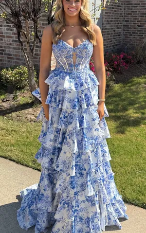 Sherri Hill Prom Dress 57662 Size 6 like new $800 thumbnail 1