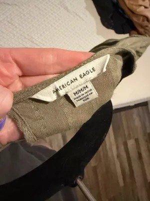 American Eagle open back long sleeve top thumbnail 3