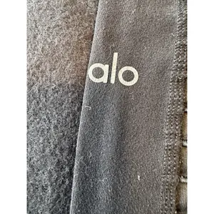 Alo Yoga Womens Size XS‎ Moto Leggings High Waist Black thumbnail 6
