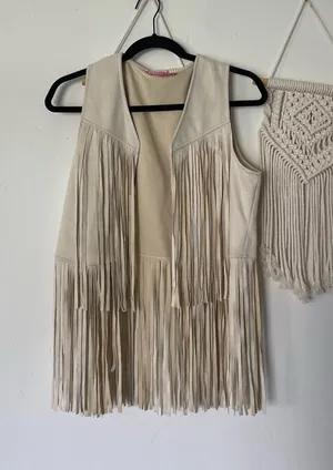 Dolls Kill Sugar Thrillz Fringe Vest thumbnail 1