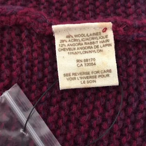Free People wool angora ombre long button front cardigan sweater S‎ thumbnail 6