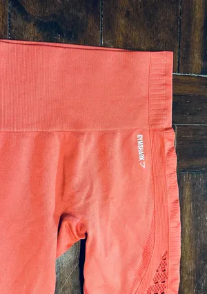 Gymshark NWOT Energy Seamless Leggings - Polka Pink/Coral - S thumbnail 10