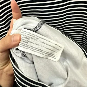 Vintage Y2K Abercrombie & Fitch Bodycon Dress Womens Medium Blue‎ White Striped thumbnail 5