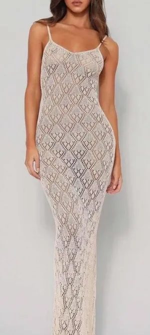 Tiger Mist Ardon Crochet Maxi Dress thumbnail 2