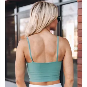 Pink Lily NWT Let’s Seize The Day Green Bra Top thumbnail 2