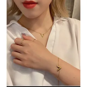 Dainty Yellow Gold Filled V-Shape‎ Bracelet, 7-9” thumbnail 8