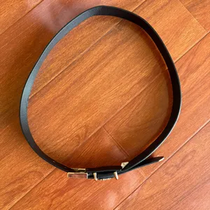 Juicy Couture Black Belt with Gold Accents L/XL thumbnail 4