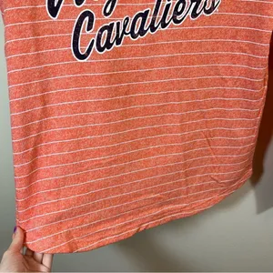 Camp‎ David Women’s Orange Striped Virginia Cavaliers Sweatshirt Medium NWT thumbnail 6
