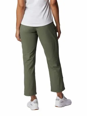 NWT Columbia Womens Size Large Tan Woodland Hills UPF 30 Roll Up Cargo Pants NEW thumbnail 8