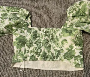 Abercrombie & Fitch Cropped Floral Top thumbnail 5