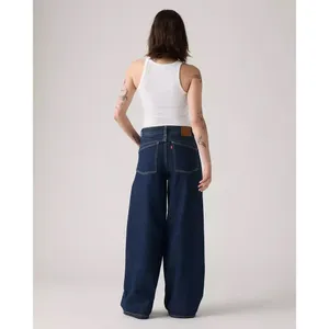 Levi’s Super Baggy Barrel Dark Wash Denim Jean Women’s 25x30 MSRP $110 thumbnail 6