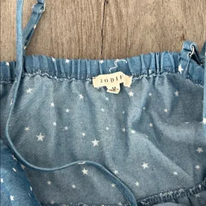 JODIFL Denim Blue Starry Dress thumbnail 2