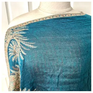 Blue shawl Blue thumbnail 4