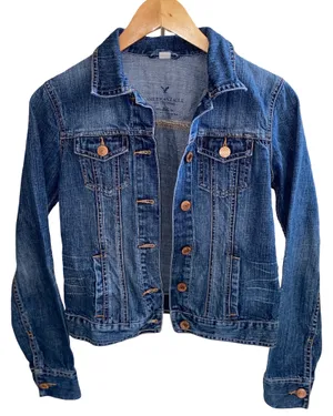 American Eagle Outfitters Women’s Denim Jacket Size Small thumbnail 1