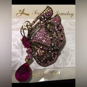 💐🔴Butterfly Pin/Brooch or Pendant thumbnail 3