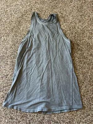 Lululemon Gray Tie Tank Top thumbnail 2