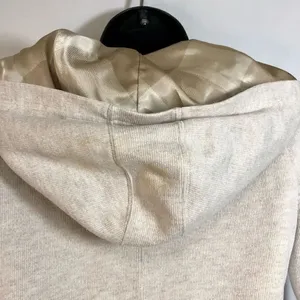 Billabong Women’s Double Breasted Coat, Hooded in Cream, Size Small thumbnail 6