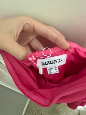 ThatsSoFetch HOT PINK Mini Dress thumbnail 6