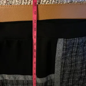 Vintage Alfred Dunner Mock Neck Patchwork‎ Plaid Sweater Shoulder Pads Medium thumbnail 7