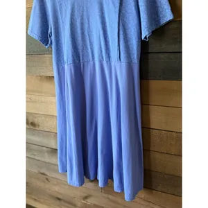American-vintage Women's Blue and Purple Dress thumbnail 4