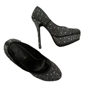 Delicacy Deluxy Platform Dance Club Stiletto Bling Jeweled Shoes 6.5 thumbnail 1